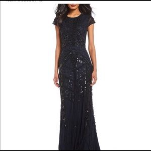 Adrianna Papell beaded gown